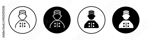 Porter Simple vector icons illustrations for graphic design.