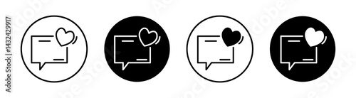 Sharing love Simple vector icons illustrations for graphic design.