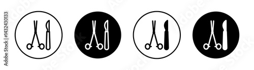 Surgery Simple vector icons illustrations for graphic design.