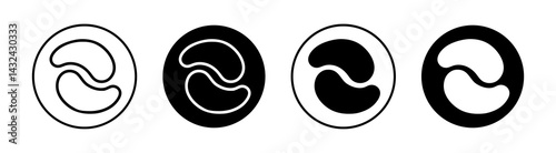 Under the eye patches Simple vector icons illustrations for graphic design.