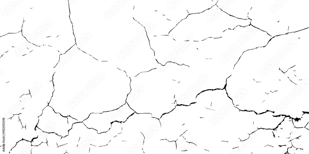 Abstract Overlay. Wall Background.Cracks in the concrete wall isolated on white background. For designers to apply texture cracks to objects.
Abstract Overlay. Wall Background.Cracks in the concrete wall isolated on white background. For designers to apply texture cracks to objects.