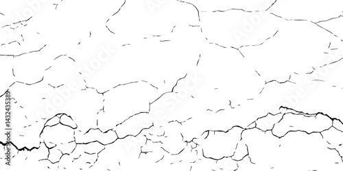 featuring a white background with a dry, cracked pattern.White cracked texture background,  The white background adds a rustic feel.