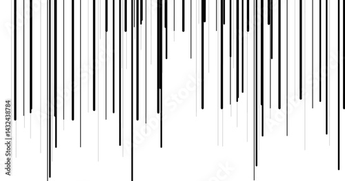 Vertical random stripe of pattern vector. abstract vertical irregular line pattern suitable for banner, poster.