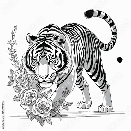 tiger vector illustration