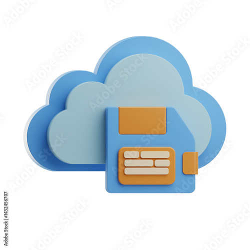 Cloud Storage Icon Design