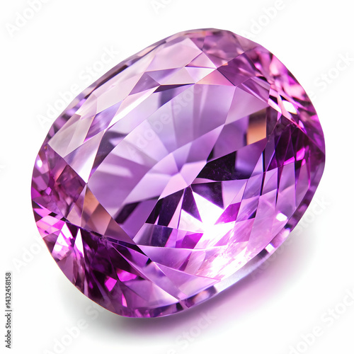 Stunning Pink Amethyst Gemstone: High-Resolution Image