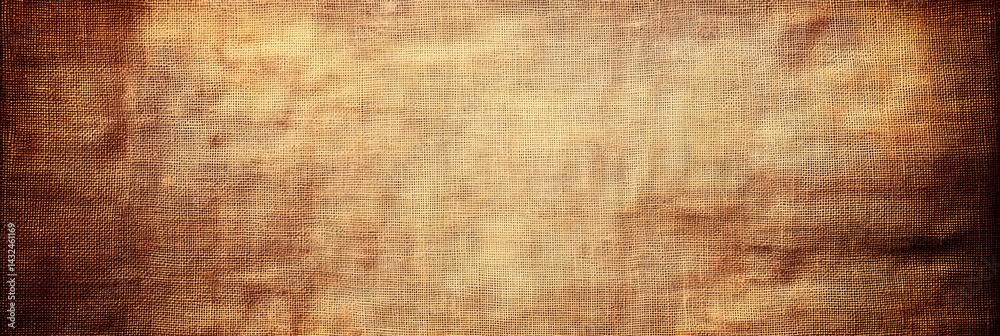 Fototapeta premium Textured Brown Canvas Background: Design Resource