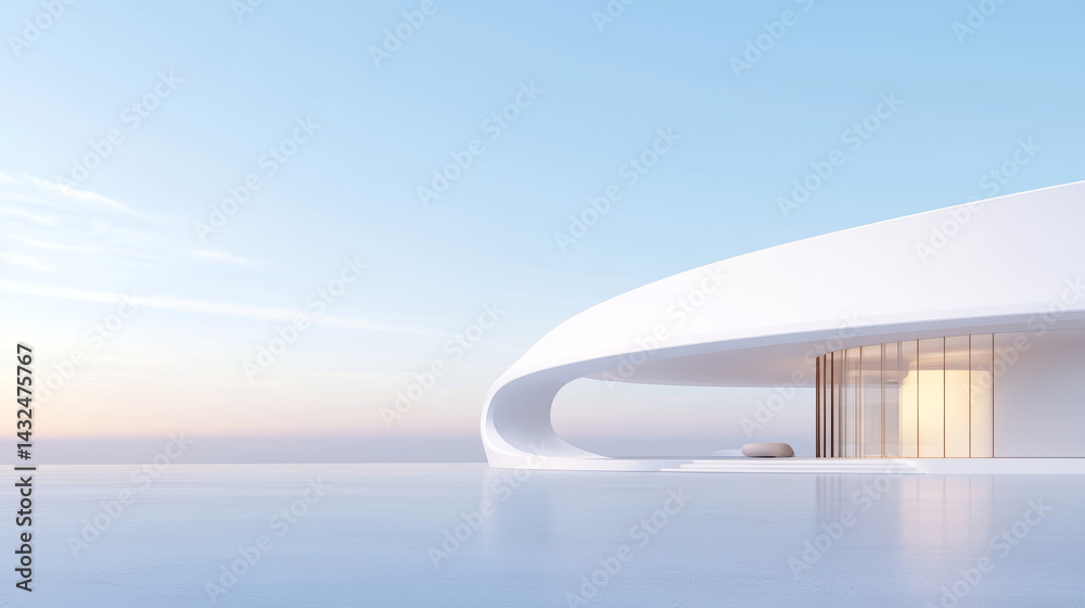 Fototapeta premium A super simple architectural photo