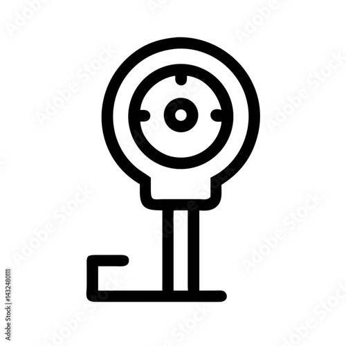 Parking Meter Timer Post Icon Design