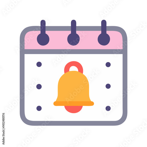 Party Reminder Notification Icon Design