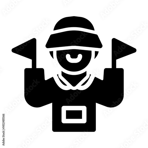tour guide Solid icon