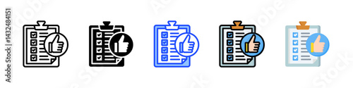 Acceptable Icon Collection With Multiple Styles