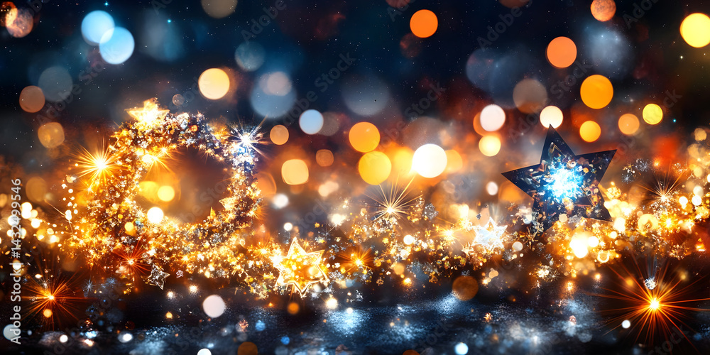 Sparkle Lights: Festive Starry Night