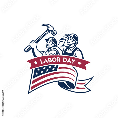 labor day vector 