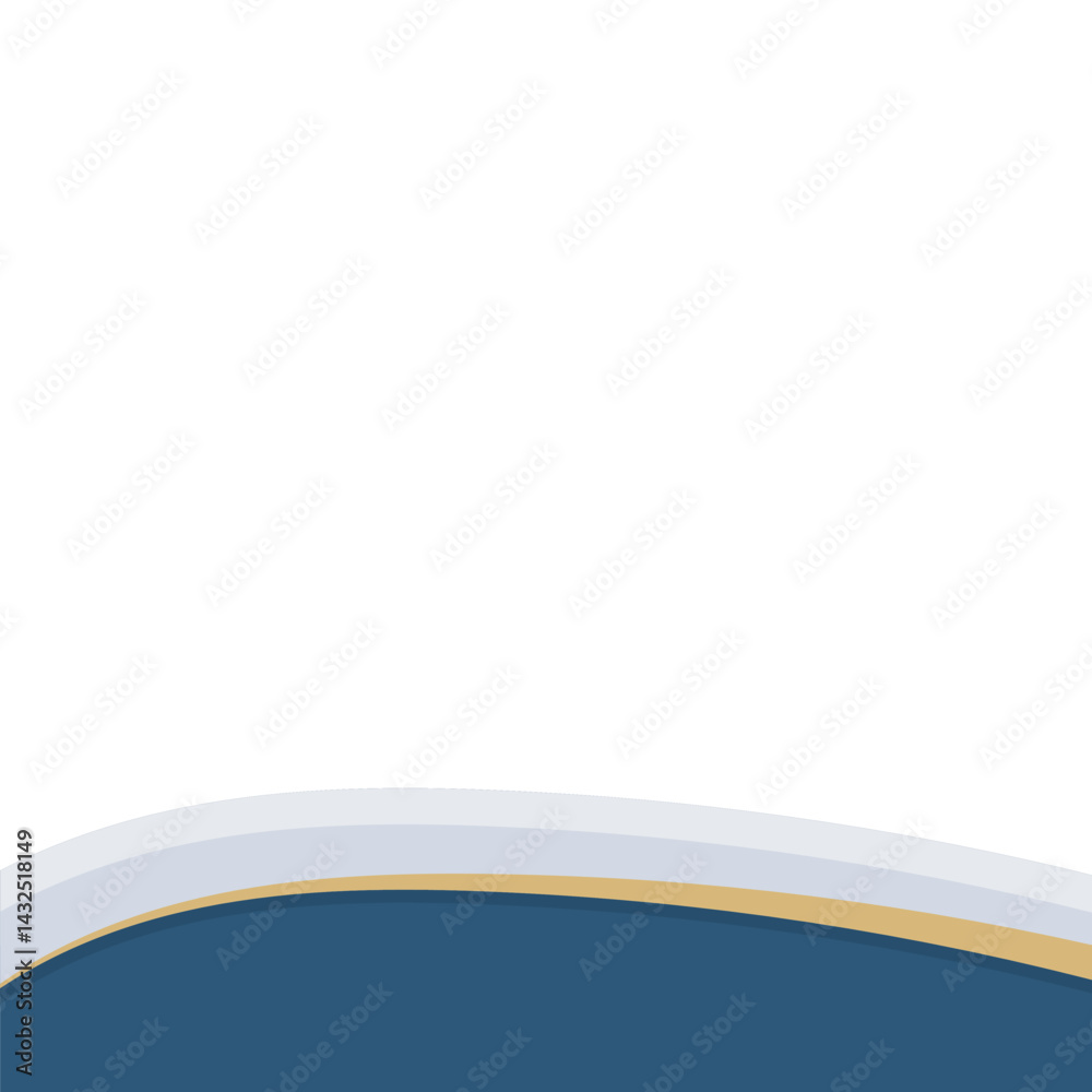Obraz premium Minimalist Simple Footer