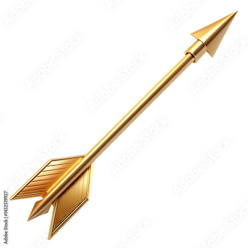 Golden Arrow:  Symbol of Direction, Aim, and Success