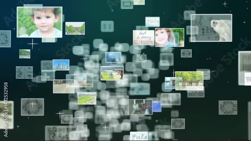 思い出写真のイメージ動画