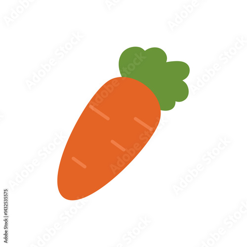 cute carrot illustration