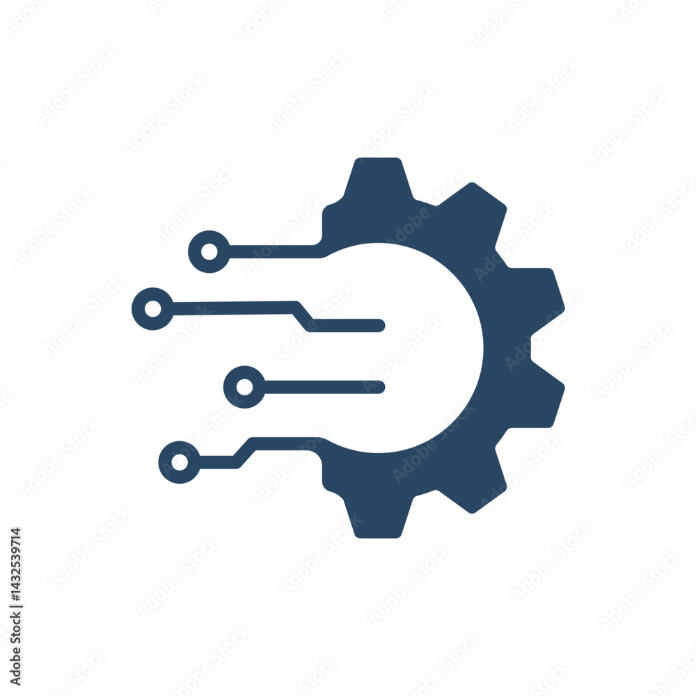 Technology engineering icon