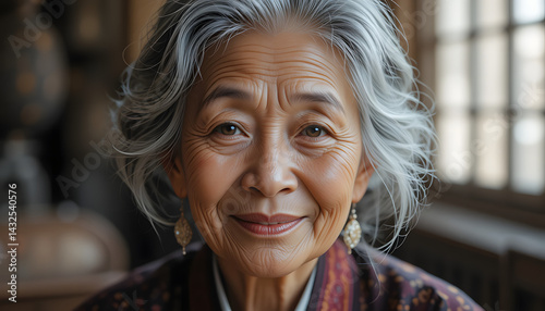 portrait of a senior woman