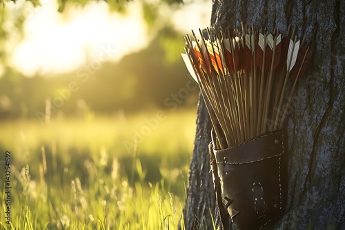 a quiver filled with arrows