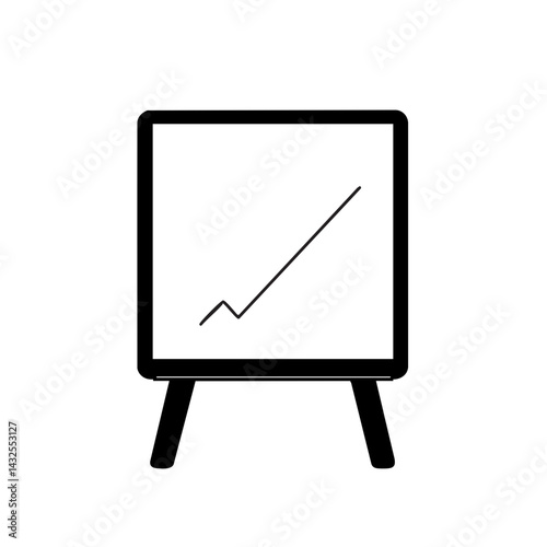 Chart Displaying Upward Trend in Business Growth and Success