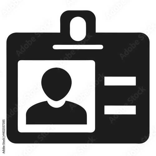 identification card ID icon