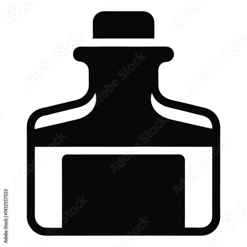 ink pot writer tool icon