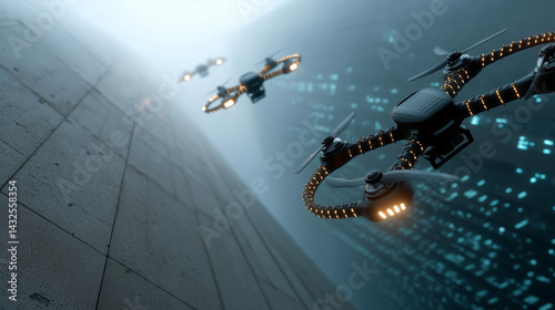 Aerial Mavericks: A sleek f...