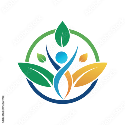 Wellness And Health logo Design