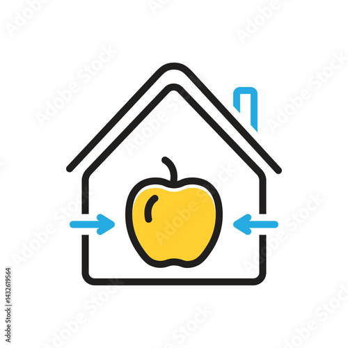 Multi color icon for in