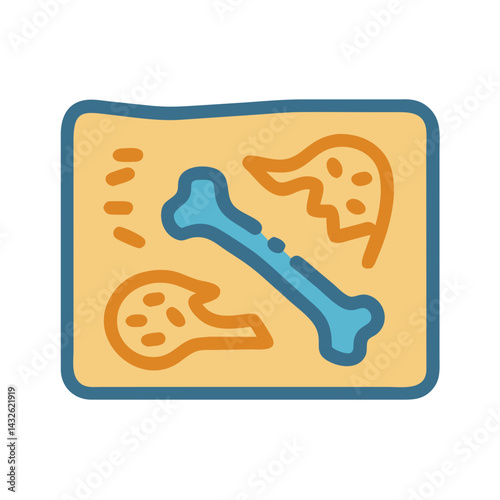 X-ray Illustration: Bones, Diagnosis, Medical, and Healthcare Visual