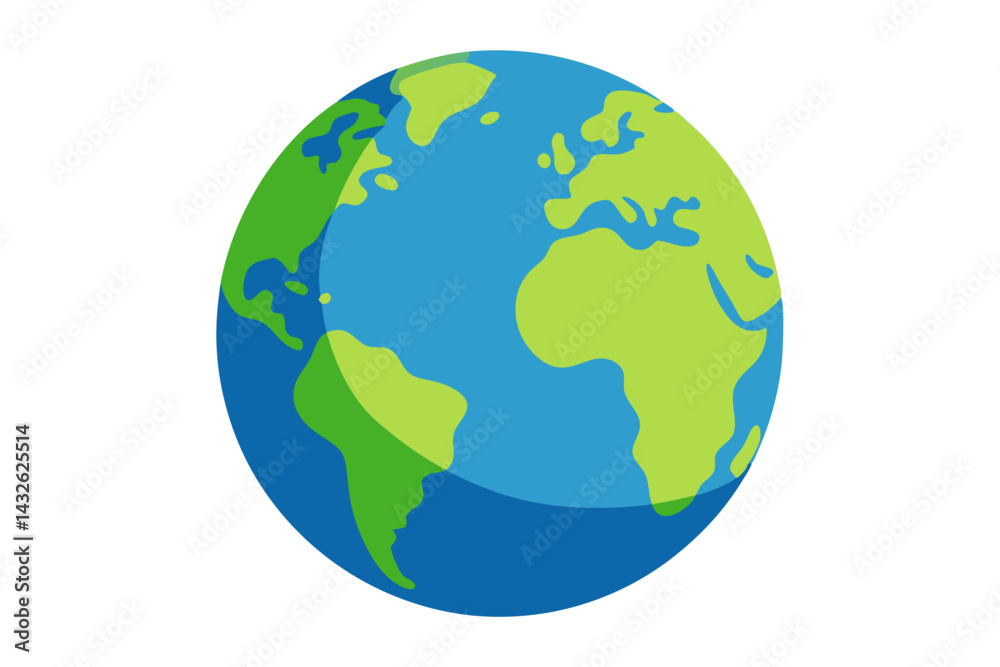 earth globe vector illustration earth globe vector illustration