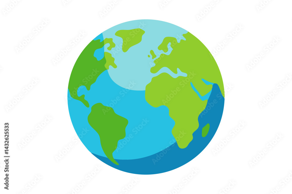 earth globe vector illustration earth globe vector illustration