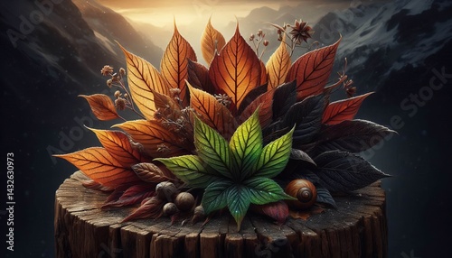 A Plant s Leaves Turning Color Chlorophyll breaking down in resp