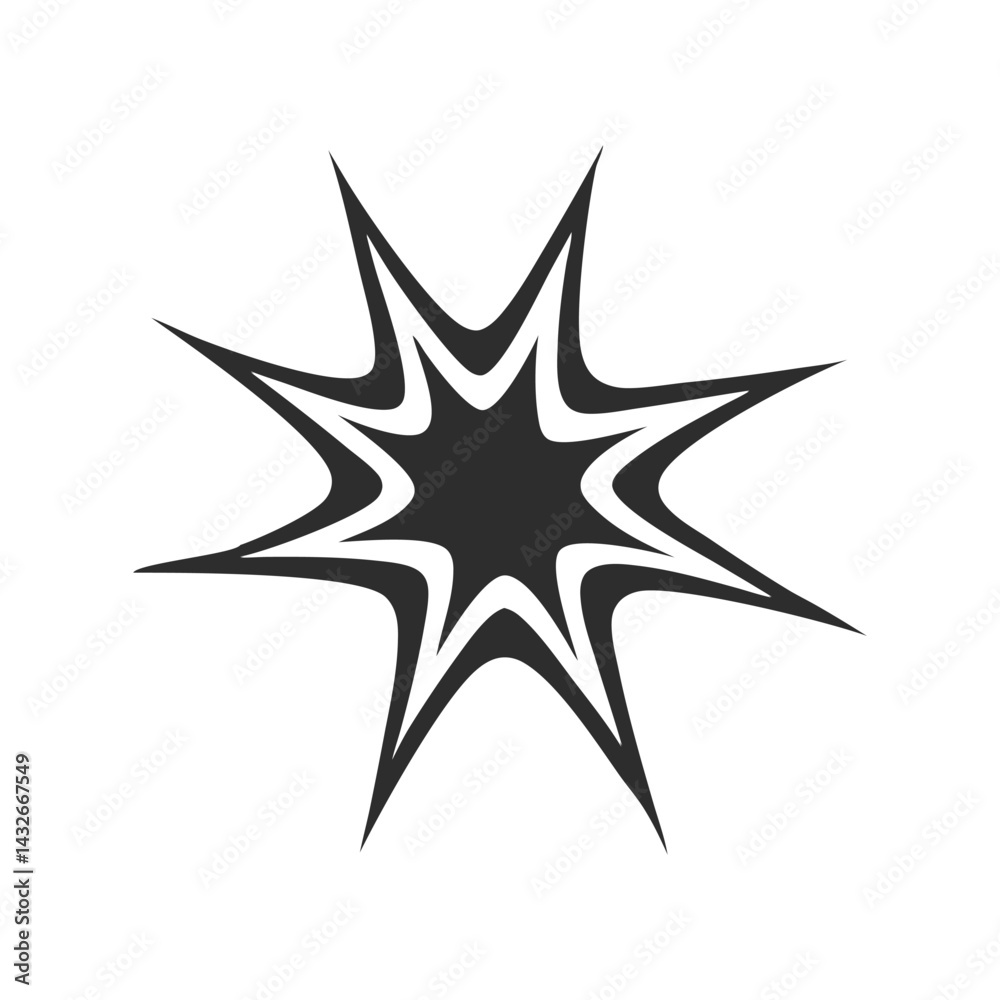 Obraz premium star icon vector illustration