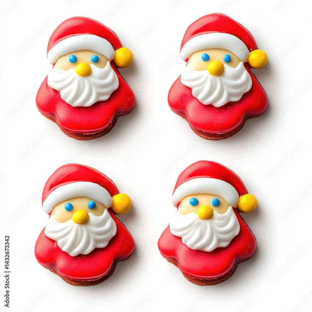 Fototapeta premium santa claus set