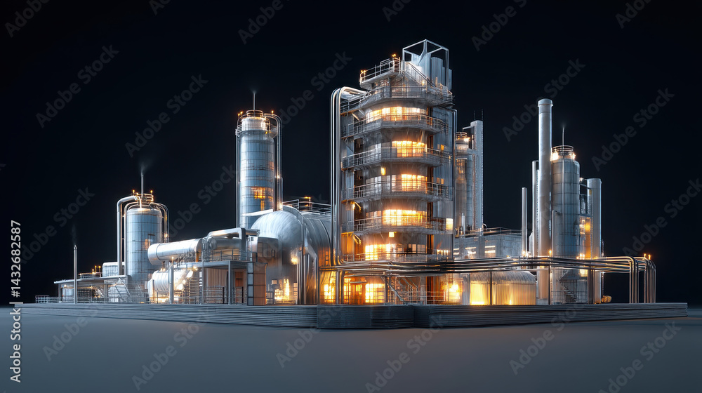 Modern Industrial Complex Structure