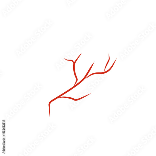 illustration of human blood vessels