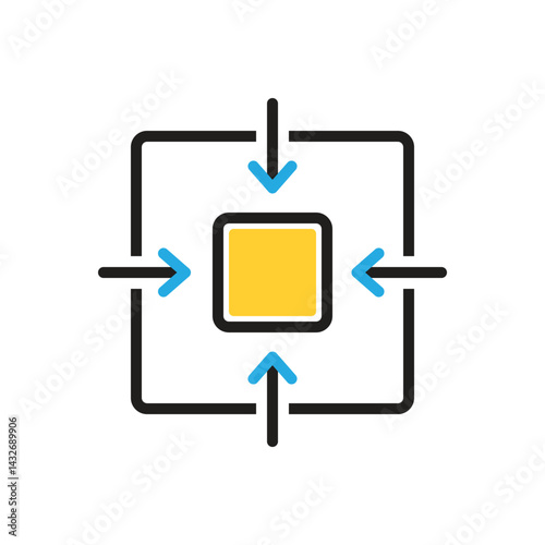 Multi color icon for actual