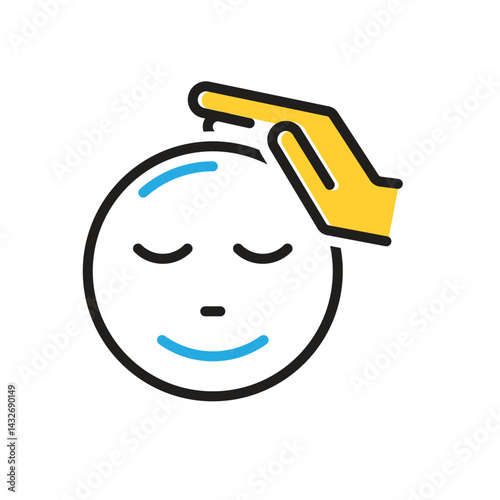 Multi color icon for feel