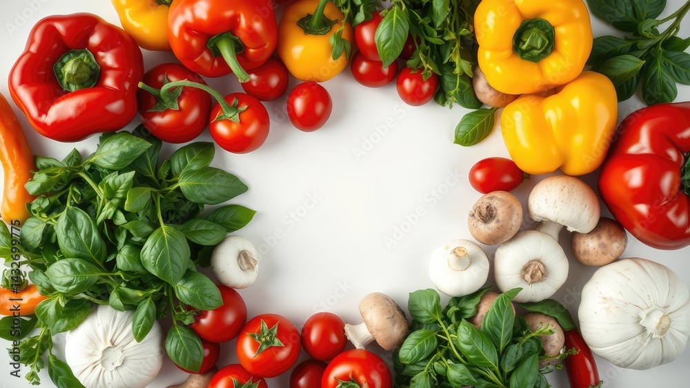 Fresh Colorful Vegetables