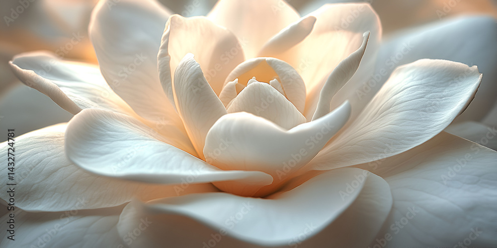 Close-up of a white camellia flower, Beautiful camellia bloom with soft lighting, Elegant white flower with delicate petals Close-up of a white camellia flower, Beautiful camellia bloom with soft lighting, Elegant white flower with delicate petals