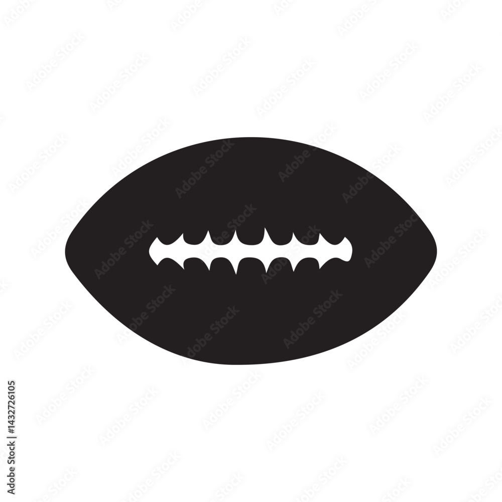 American football ball. Vector Illustration eps 10 American football ball. Vector Illustration eps 10