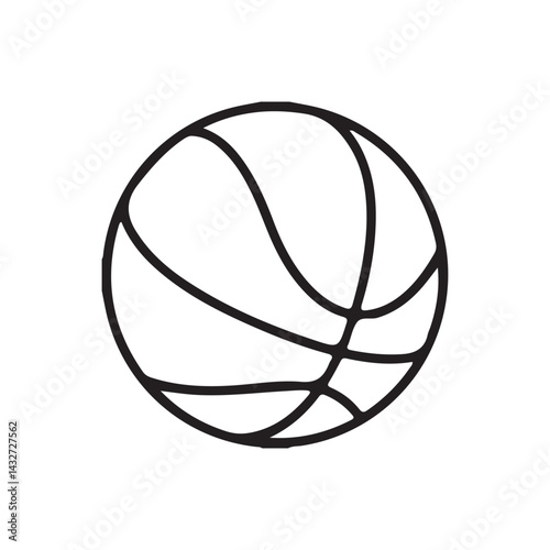 basketball ball vector illustration