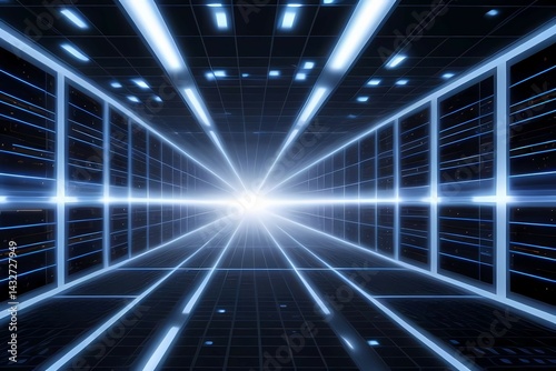 abstract blue background with lines
