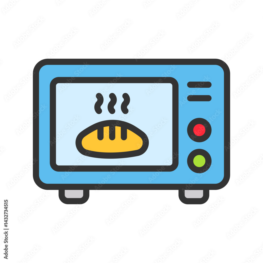 Oven icon vector image. Suitable for mobile apps, web apps and print media. Oven icon vector image. Suitable for mobile apps, web apps and print media.