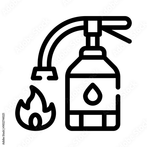 fire line icon