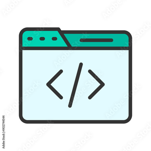 Webdesign icon vector image. Suitable for mobile apps, web apps and print media.