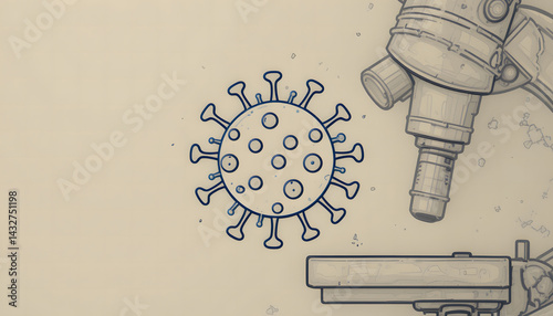 microscope in laboratory